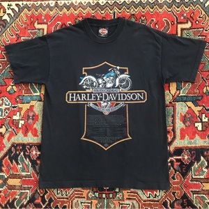 Vintage Single Stitch Harley Davidson Single Stitch Tee Shirt